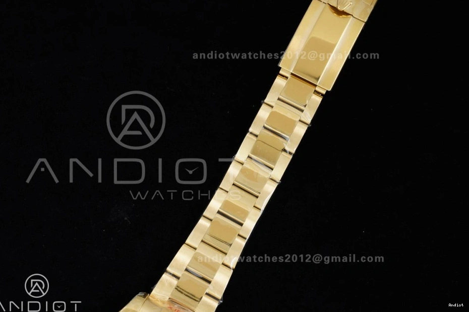 V9 on QF Edition 1:1 Best 126528LN QF4132 Le (Weighted) Mans Daytona YG Bracelet 0421